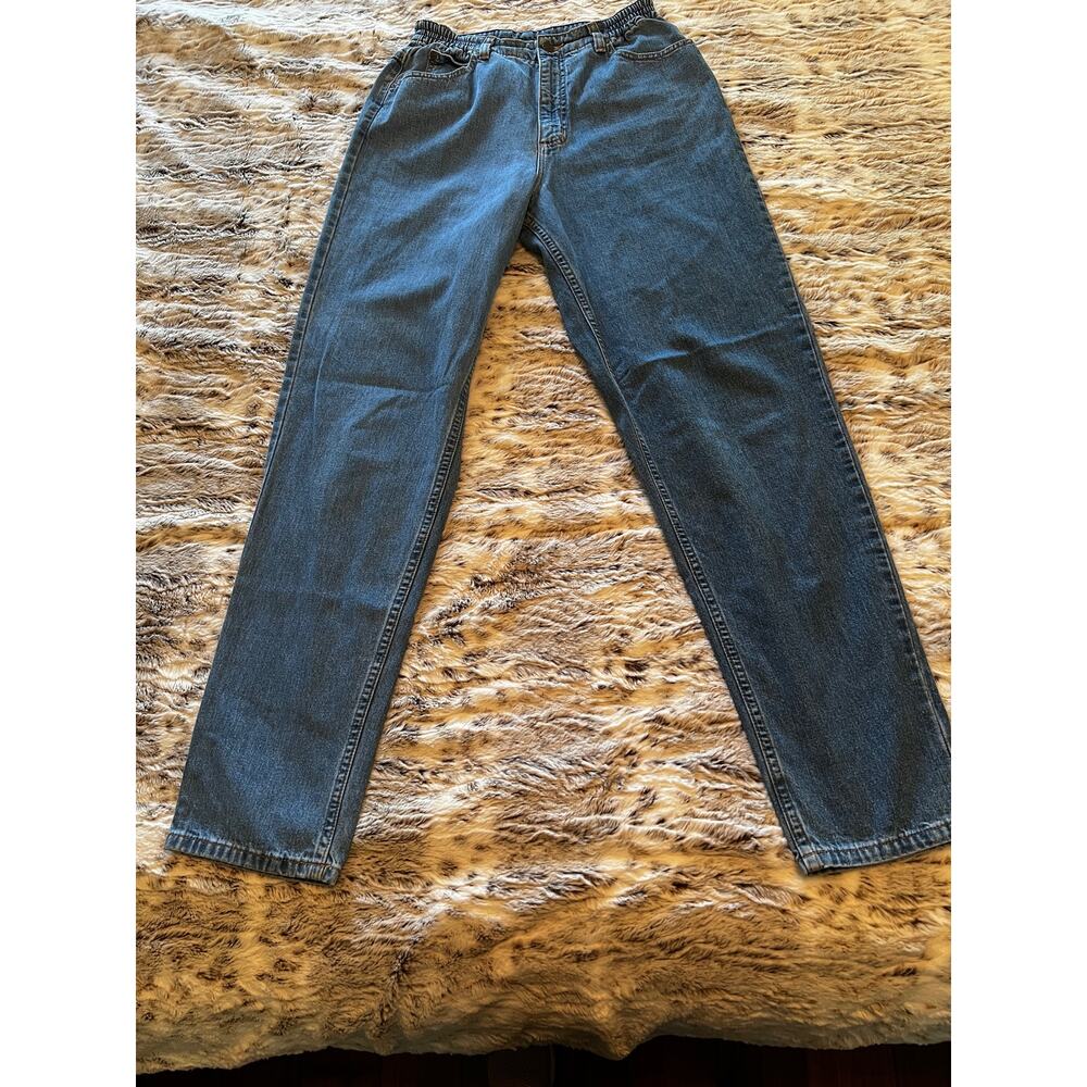 Vintage Women’s LL Bean Double L Comfort Waist Jeans Size 8 MT